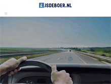 Tablet Screenshot of jsdeboer.nl